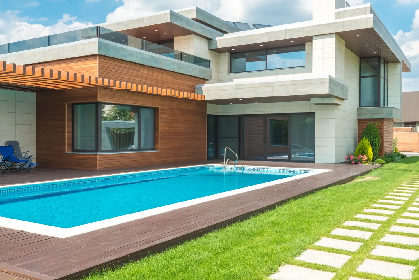 Swimming pool built in Mount David, NSW